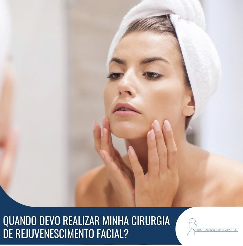 Imagem do artigo sobre o momento indicado para o rejuvenescimento facial