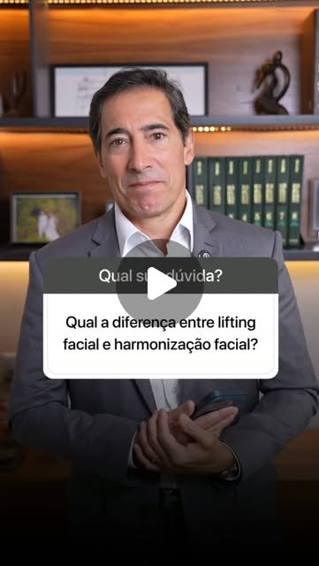 Dr. Henrique Arantes explica a diferença entre lifting facial e harmonização facial
