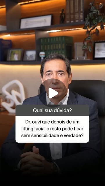Dr. Henrique Arantes responde sobre sensibilidade depois do lifting facial