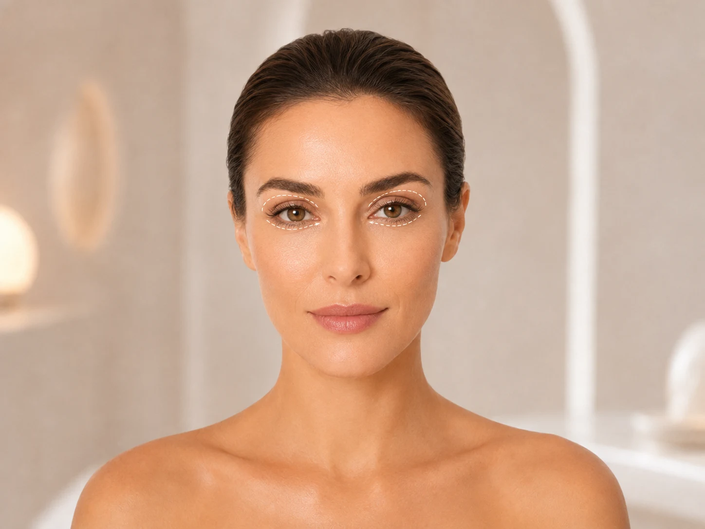 Planejamento visual para blefaroplastia